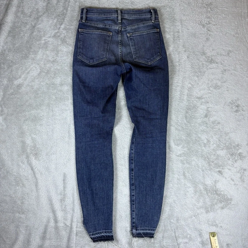 FRAME Denim Womens Jeans 25 Blue Le High‎ Skinny Stretch Denim